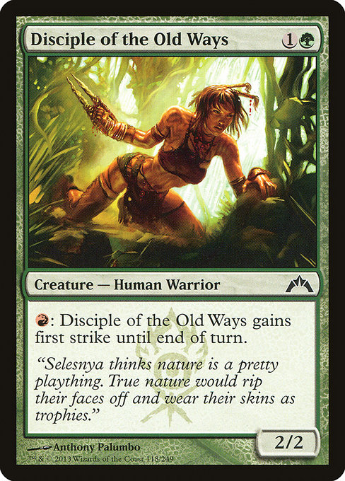 Disciple of the Old Ways [Foil]