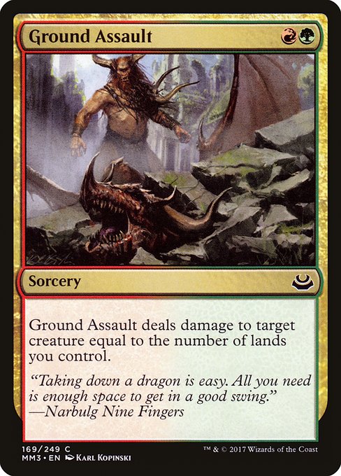 Ground Assault [Foil]