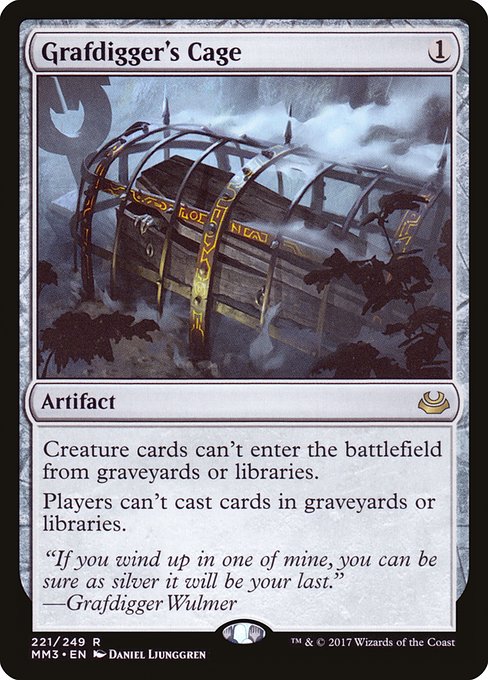 Grafdigger's Cage [Foil]
