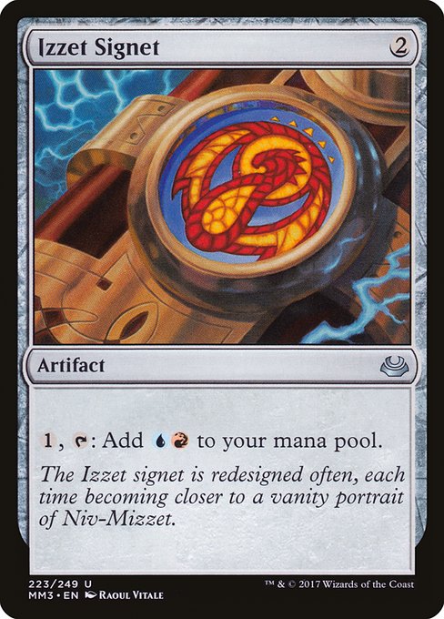 Izzet Signet [Foil]