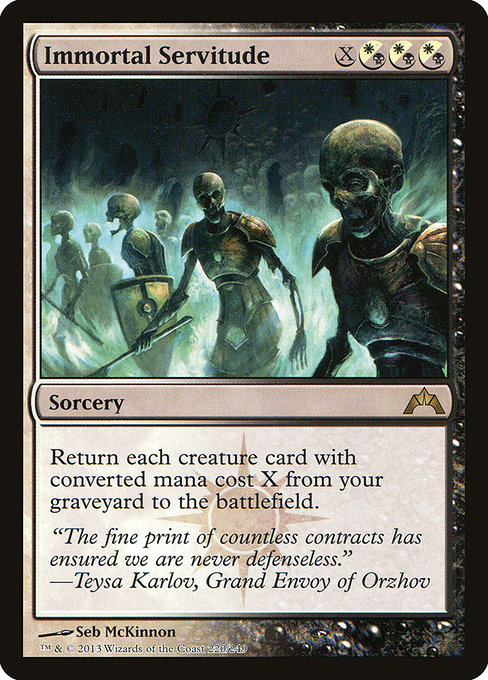 Immortal Servitude [Foil]