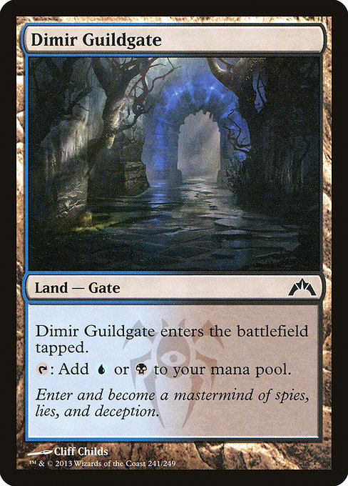 Dimir Guildgate [Foil]