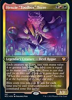 Henzie "Toolbox" Torre [Etched Foil]