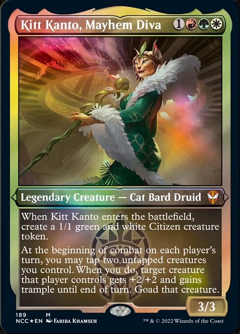 Kitt Kanto, Mayhem Diva [Etched Foil]