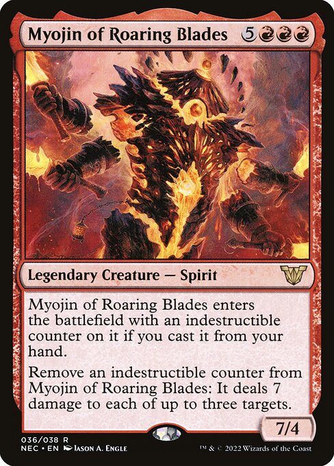 Myojin of Roaring Blades [Foil]