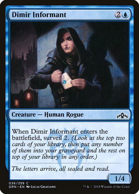 Dimir Informant [Foil]