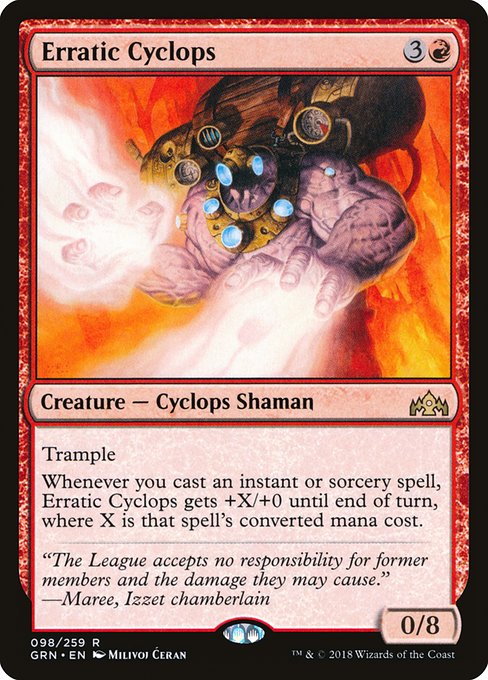 Erratic Cyclops [Foil]