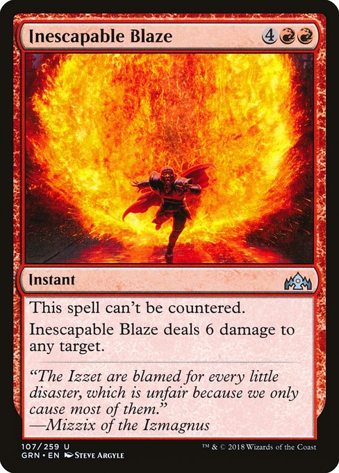 Inescapable Blaze [Foil]