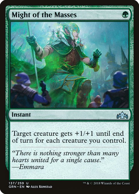 Might of the Masses [Foil]