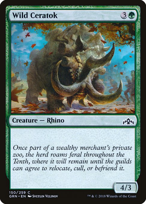 Wild Ceratok [Foil]