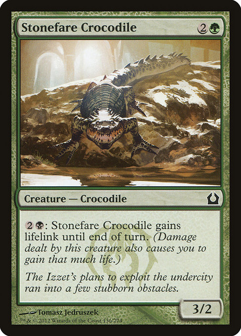 Stonefare Crocodile [Foil]