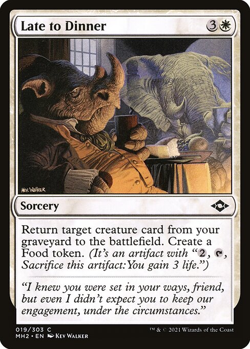 Late to Dinner [Foil]