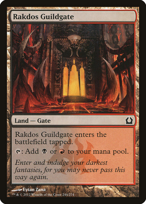 Rakdos Guildgate [Foil]