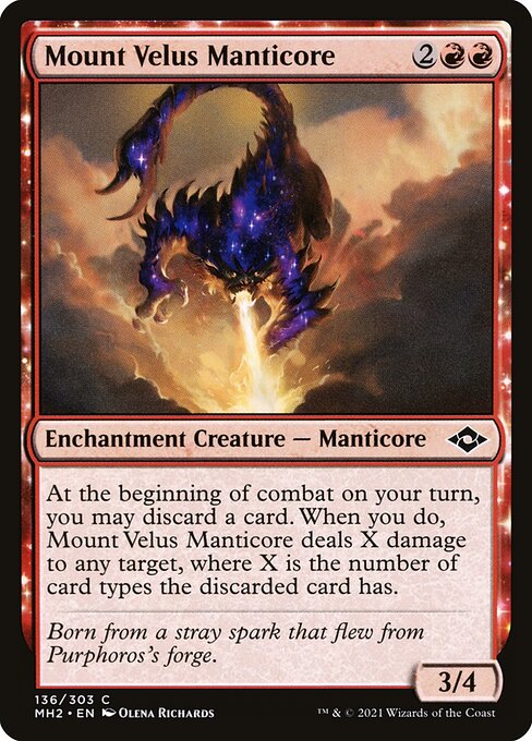 Mount Velus Manticore [Foil]