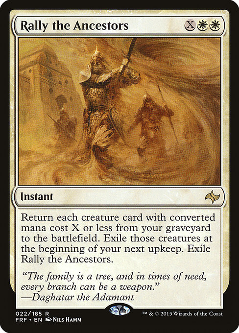 Rally the Ancestors [Foil]