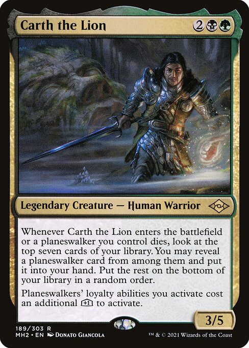 Carth the Lion [Foil]