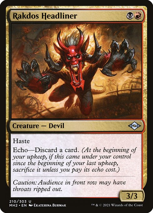 Rakdos Headliner [Foil]