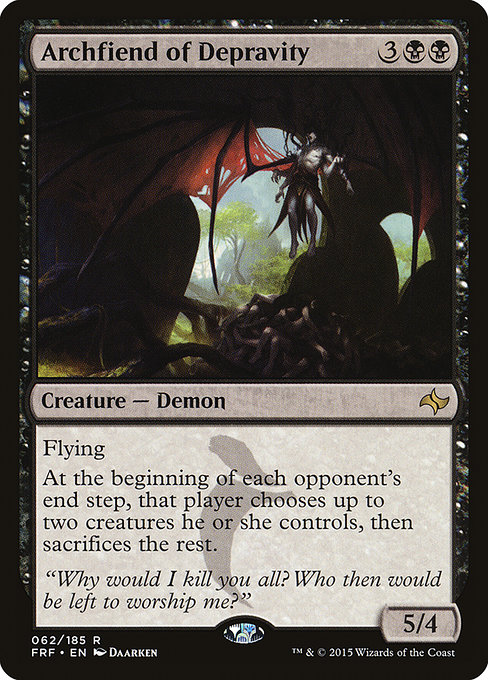 Archfiend of Depravity [Foil]
