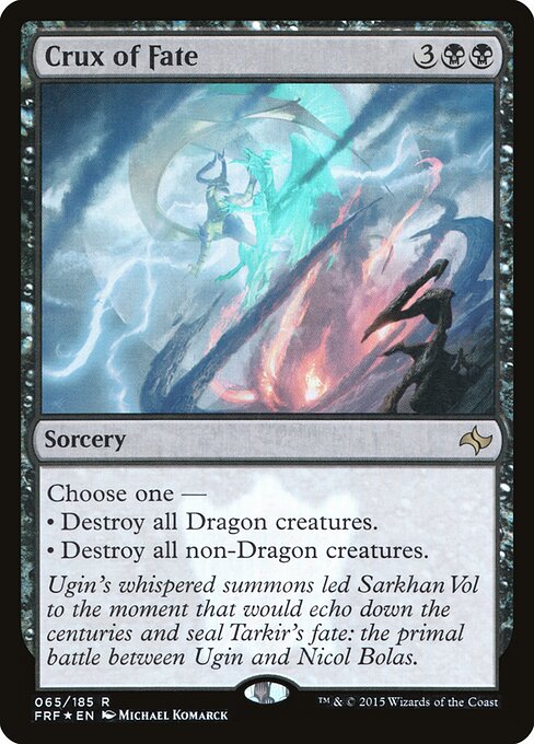 Crux of Fate [Foil]