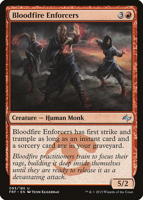 Bloodfire Enforcers [Foil]