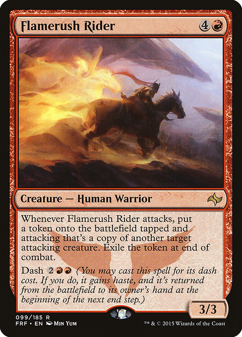Flamerush Rider [Foil]