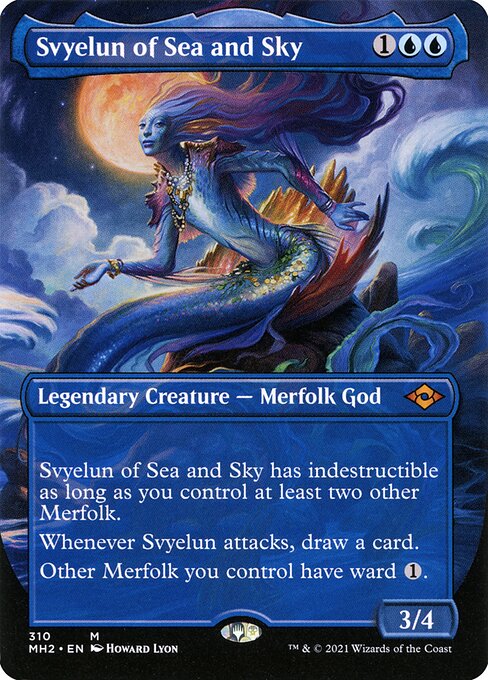 Svyelun of Sea and Sky [Borderless Foil]