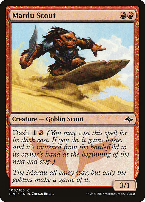 Mardu Scout [Foil]