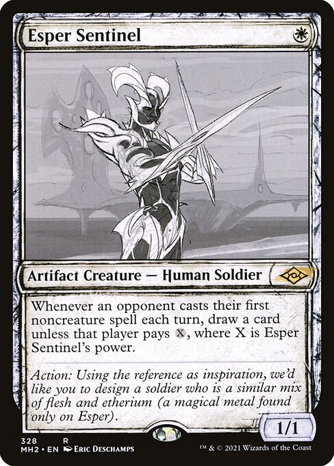 Esper Sentinel [Showcase Foil]