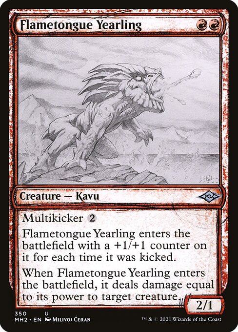 Flametongue Yearling [Showcase]