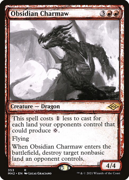 Obsidian Charmaw [Showcase Foil]