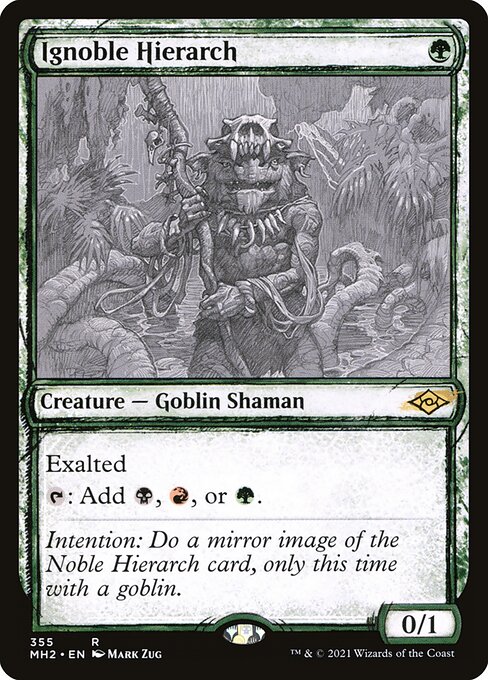 Ignoble Hierarch [Showcase]