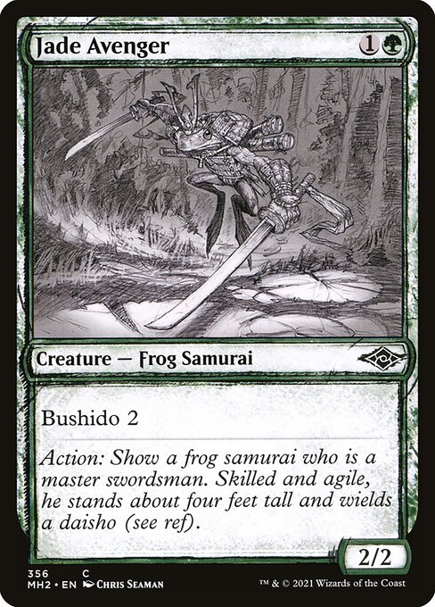 Jade Avenger [Showcase Foil]