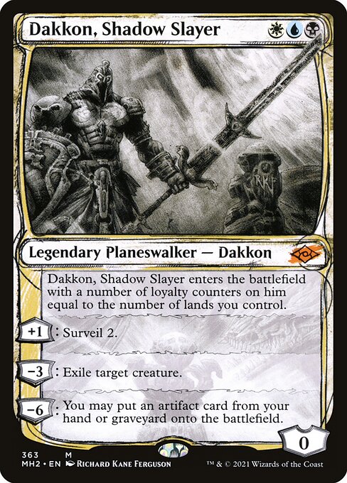 Dakkon, Shadow Slayer [Showcase Foil]
