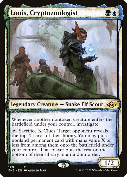 Lonis, Cryptozoologist [Showcase Foil]