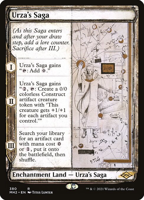 Urza's Saga [Showcase Foil]