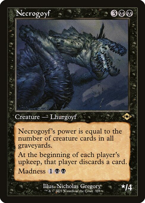 Necrogoyf [Retro Frame Foil]