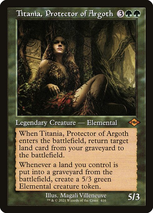 Titania, Protector of Argoth [Retro Frame]