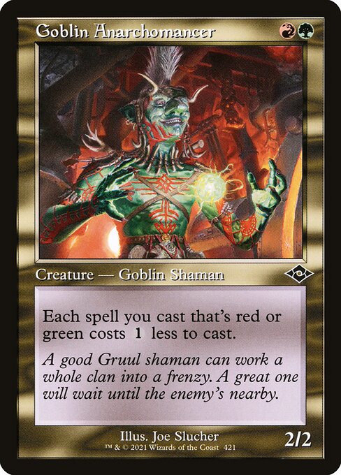 Goblin Anarchomancer [Retro Frame]