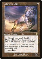 Diamond Lion [Retro Frame]