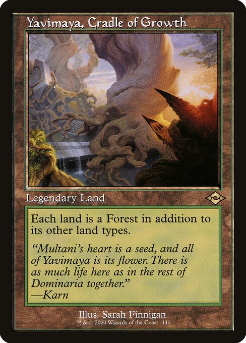 Yavimaya, Cradle of Growth [Retro Frame]