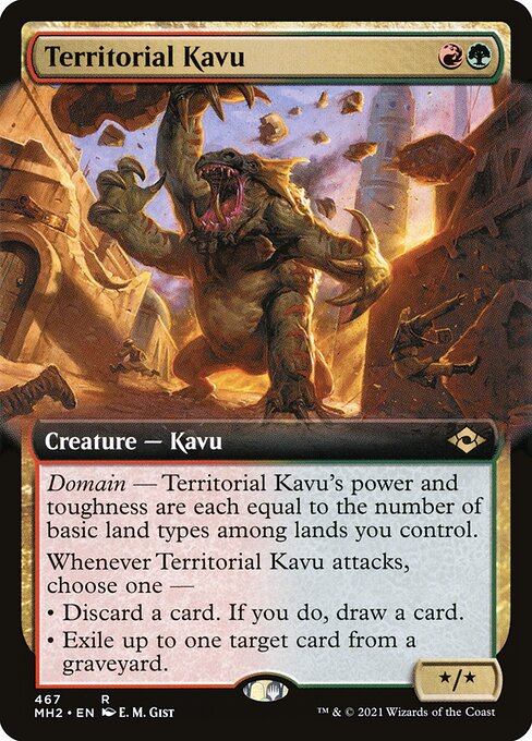 Territorial Kavu [Extended Artwork Foil]