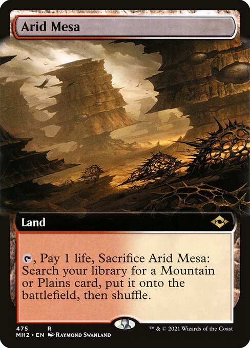 Arid Mesa [Extended Artwork Foil]