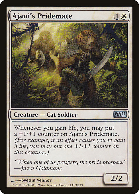 Ajani's Pridemate [Foil]