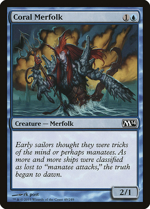 Coral Merfolk [Foil]