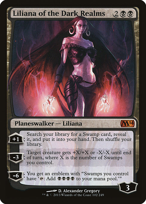 Liliana of the Dark Realms [Foil]