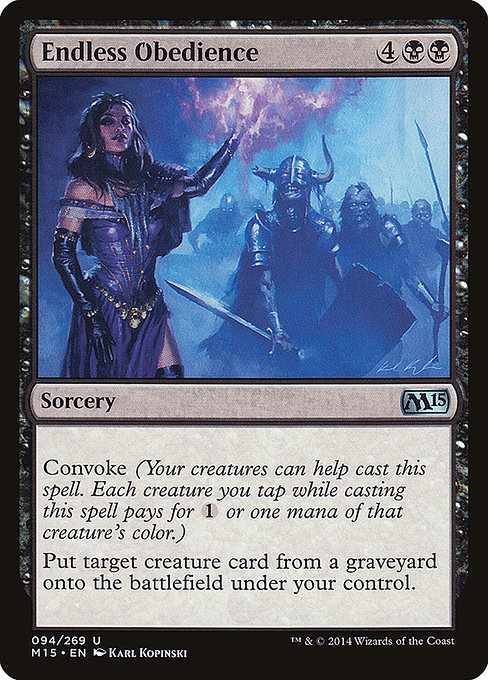 Endless Obedience [Foil]