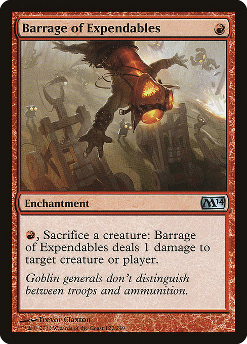 Barrage of Expendables [Foil]