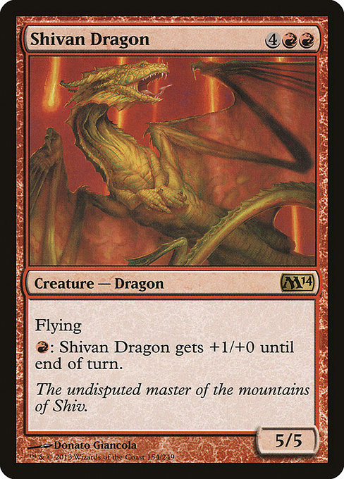 Shivan Dragon [Foil]
