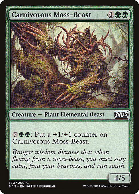 Carnivorous Moss-Beast [Foil]