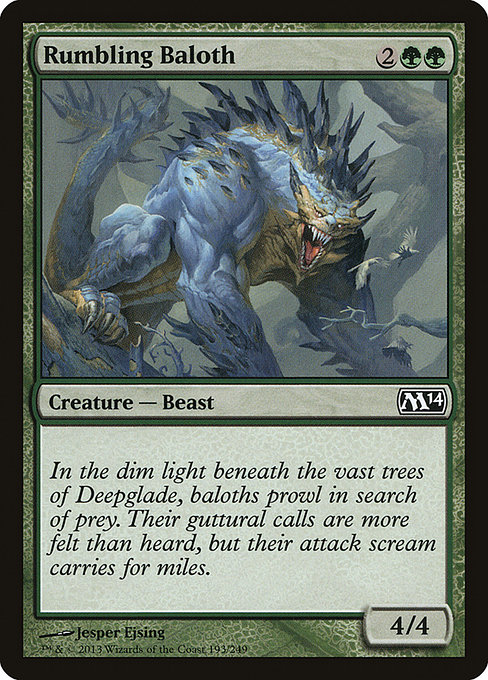 Rumbling Baloth [Foil]